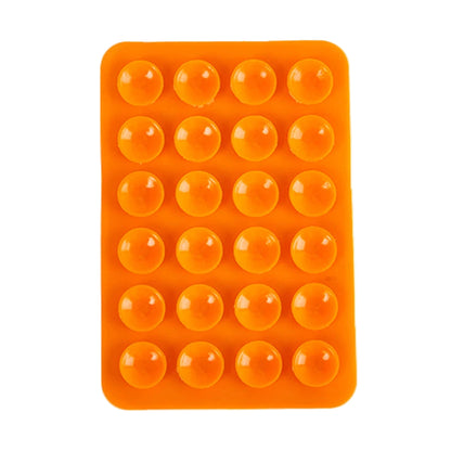 Double Side Silicone Suction Pad for Mobile Phone Fixture Suction Cup Backed Adhesive Silicone Rubber Sucker Pad for Fixed Pad