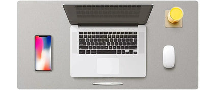 1 Pcs Large Size 60*30Mm Office Desk Protector Mat PU Leather Waterproof Mouse Pad Desktop Keyboard Desk Pad Gaming Mousepad