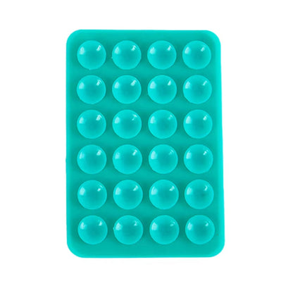 Double Side Silicone Suction Pad for Mobile Phone Fixture Suction Cup Backed Adhesive Silicone Rubber Sucker Pad for Fixed Pad